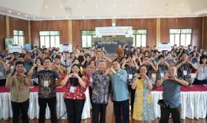 pembekalan bertema "Berlandas Sutra Saddharma Mengisi & Membangun diri, Generasi Muda - Niciren Syosyu Indonesia (GM-NSI) siap Menyukseskan Indonesia Emas 2045", kepada generasi muda NSI di Maha Vihara Saddharma-NSI (Myoho-Ji), Kabupaten Bogor,