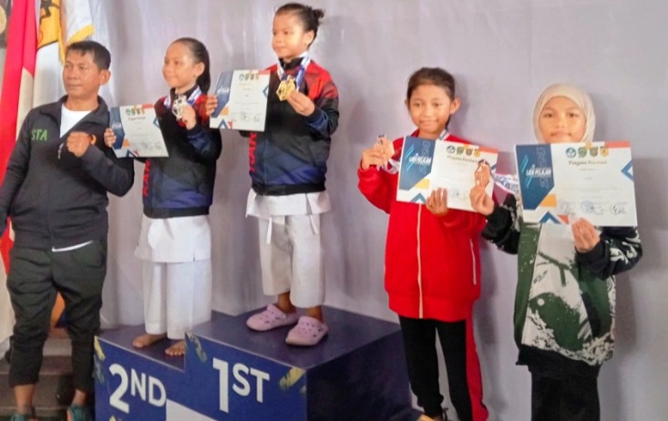 Atlet karate binaan DBON Kaltim (ist)