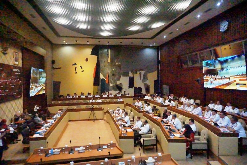 Ruang Rapat Komisi II (KK.II) Gedung Nusantara DPR RI. (Prokom Kukar)