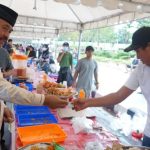 Bupati Kukar di Lorong Pasar Ramadhan