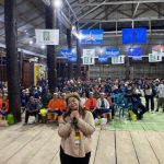 Suasana kampanye di Kampung Batu Majang