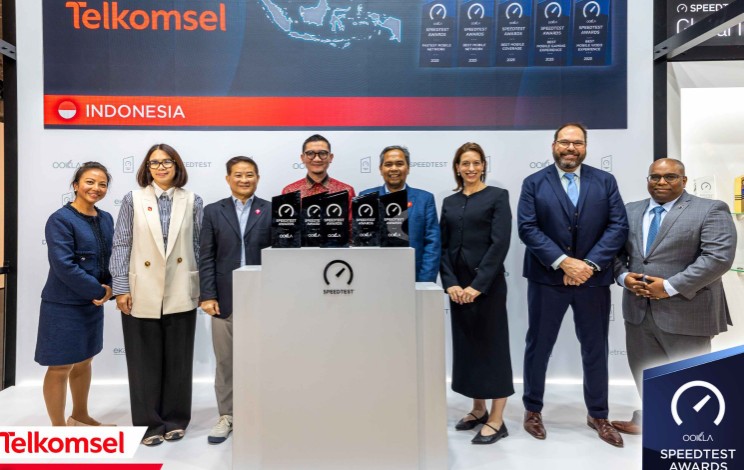 Telkomsel Raih 5 Penghargaan Ookla Speedtest Awards™ 2026