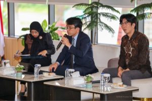 Keterangan foto: Otorita IKN bersama akademisi dari Jepang menyelenggarakan Jumat Belajar membahas strategi pembangunan kawasan metropolitan terintegrasi di Kantor Otorita IKN pada Jumat (05/06/2026).